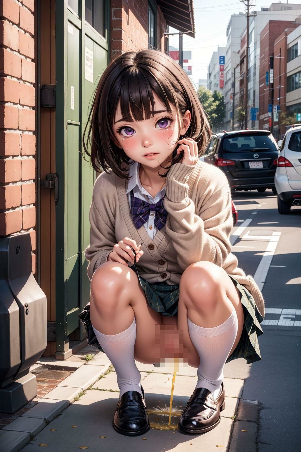 おしっこする場所どぉこだ