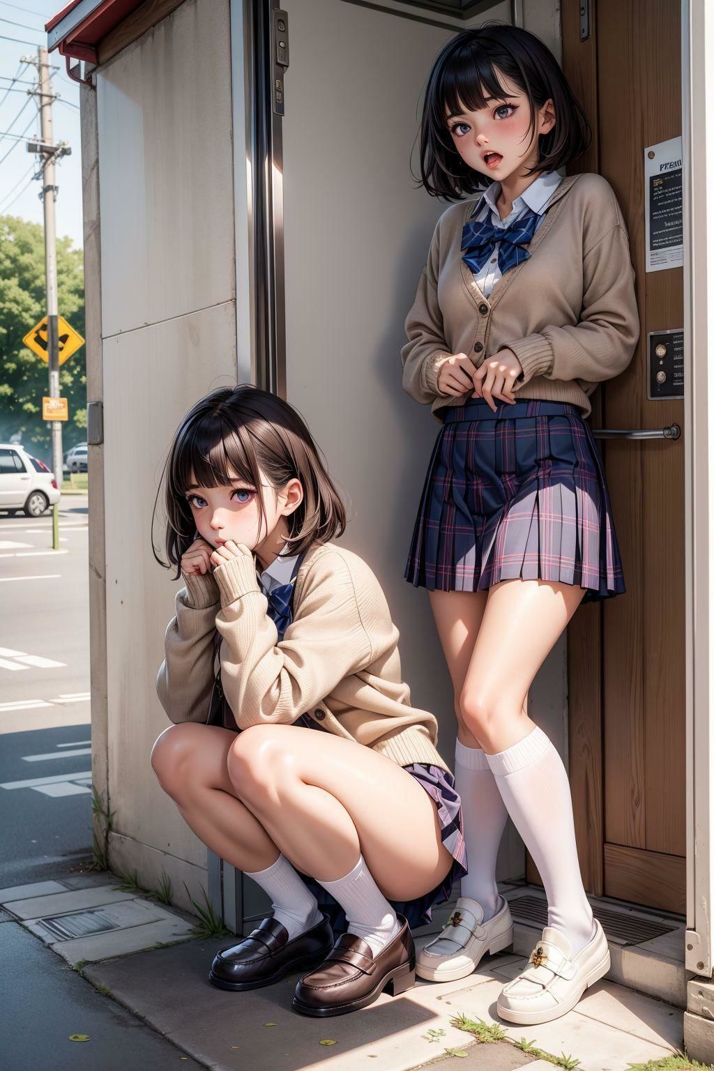 おしっこする場所どぉこだ