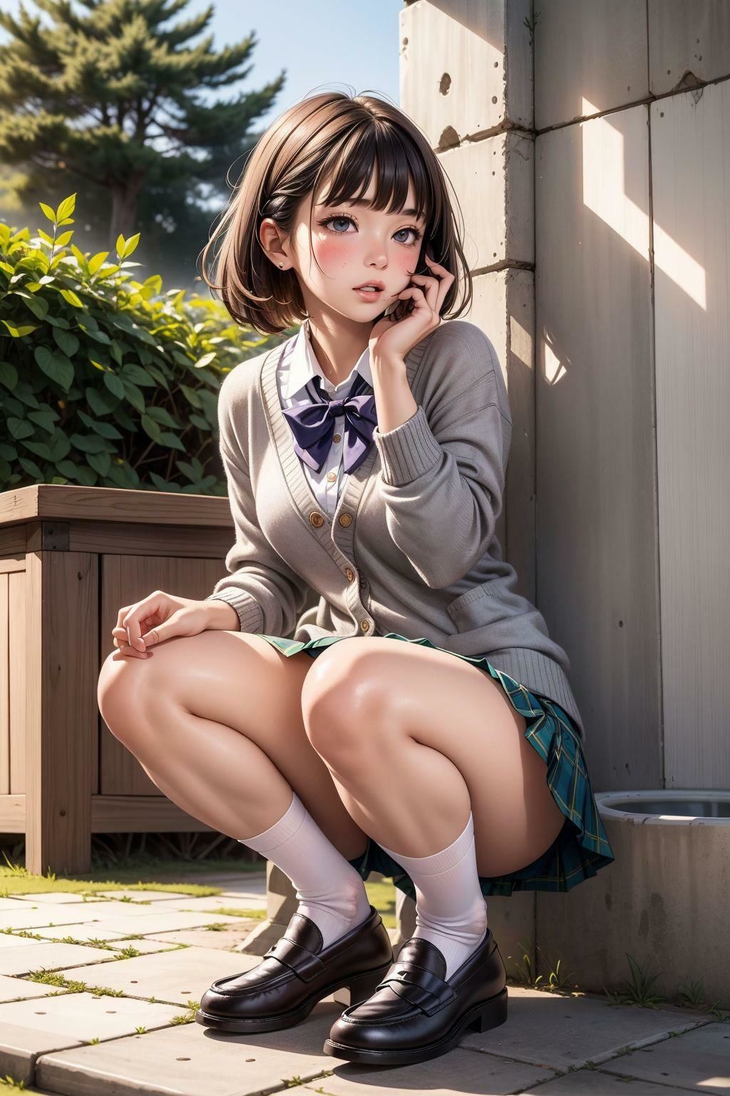 おしっこする場所どぉこだ