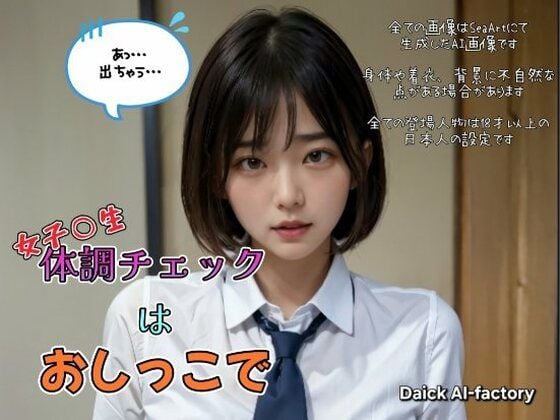 女子校生 体調チェックはおしっこで