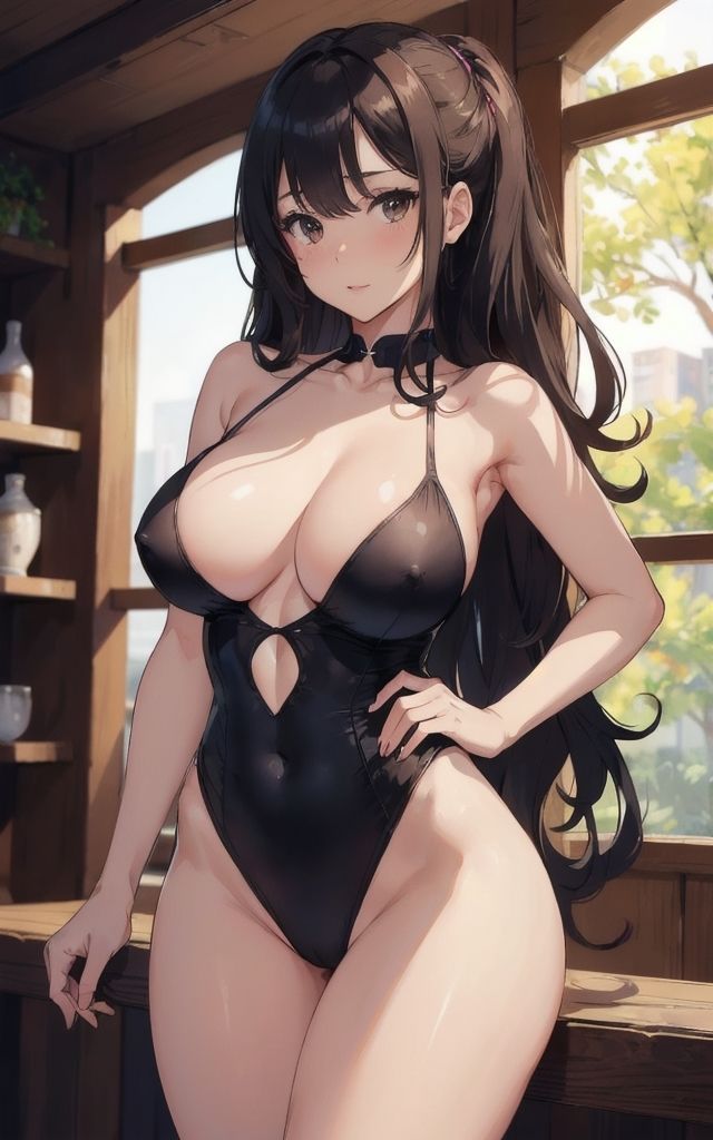 素敵なレオタード美女【AIイラスト集】
