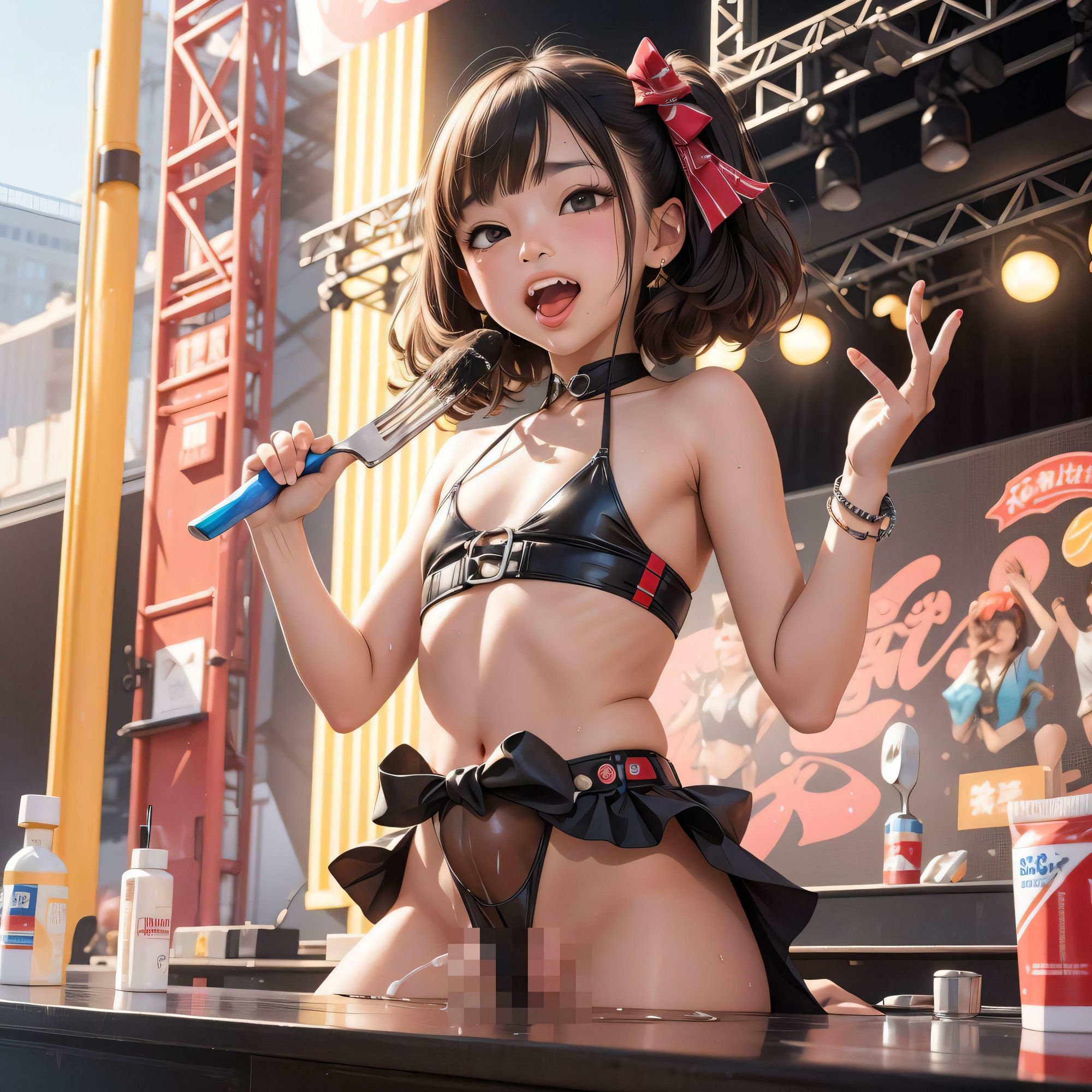 ジュ○アアイドル色欲ライブ