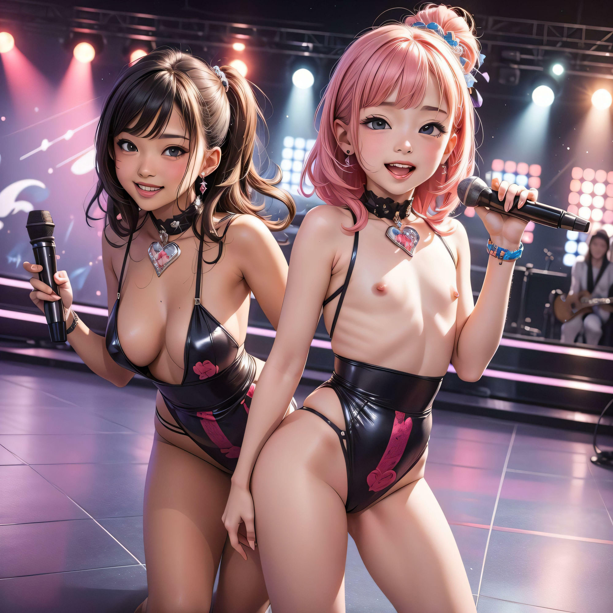 ジュ○アアイドル色欲ライブ