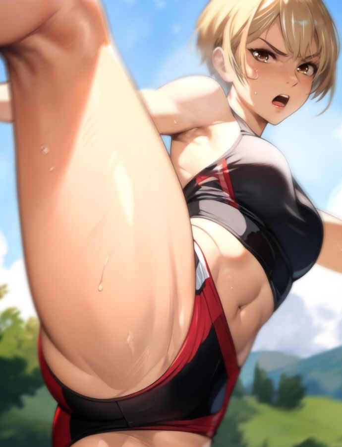戦う!格闘少女!