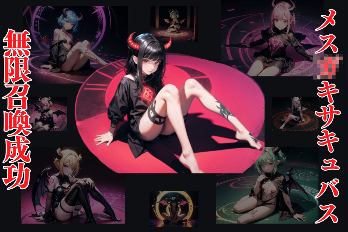 メス○キサキュバスを無限召喚して中出ししまくった件
