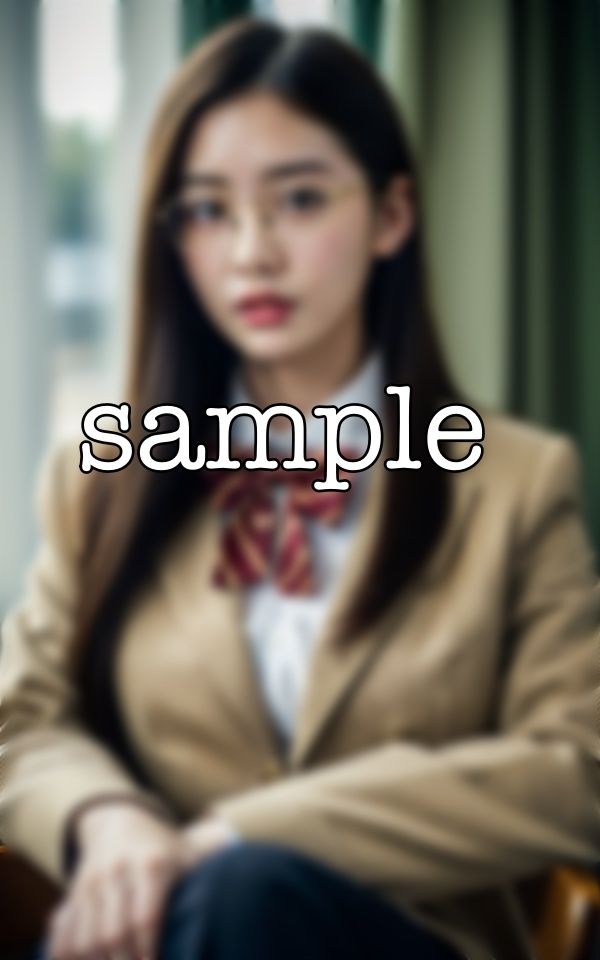 図書室の隅で・・かすかに聞こえてきたイヤらしいよがり声〜生徒会長の手淫癖〜