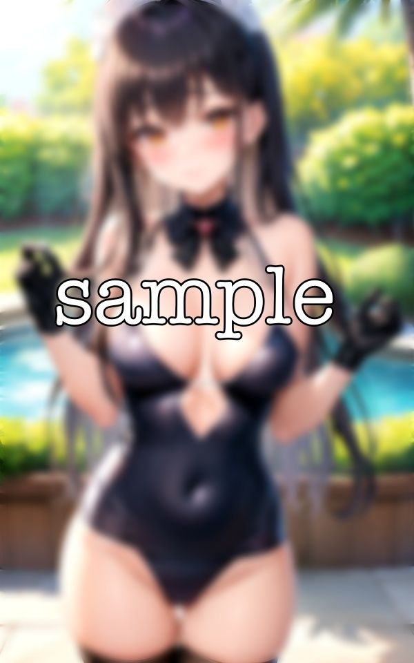 恥じらいの撮影会〜メイドに可愛い水着を着せてプライベートの撮影でえちえち〜