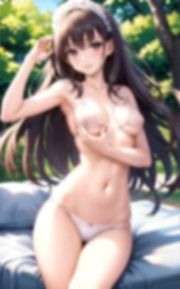 ご主人様に処女を捧げるメイドさん