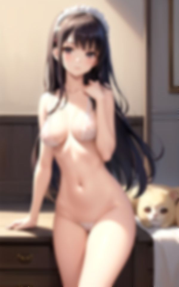 ご主人様に処女を捧げるメイドさん