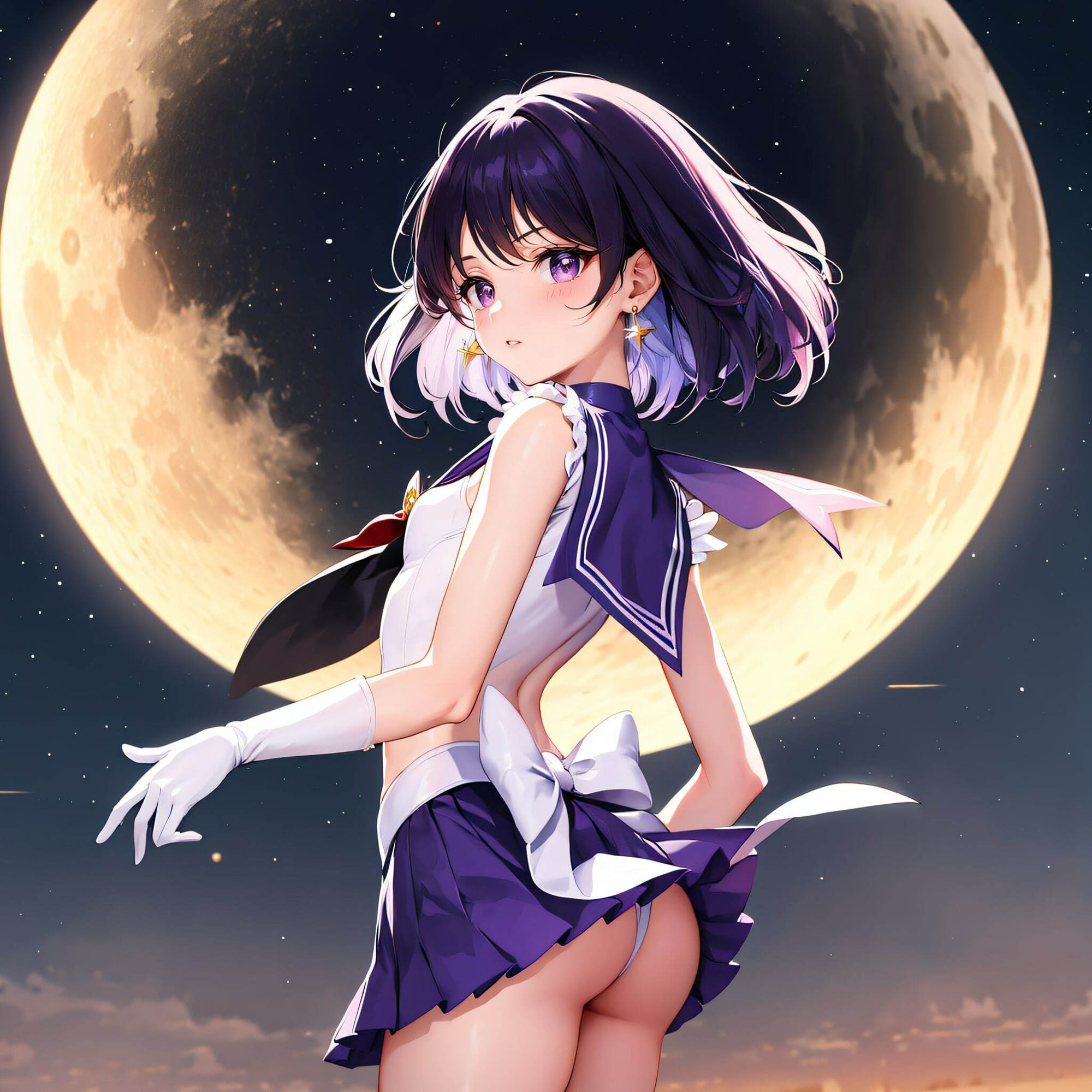 セーラー〇ターンの昼と夜