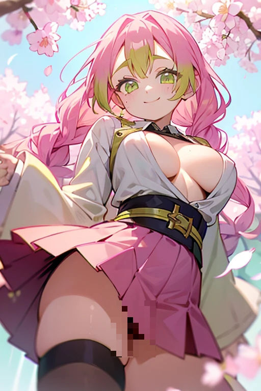 甘露寺 蜜璃 桜の触手に誘われて…