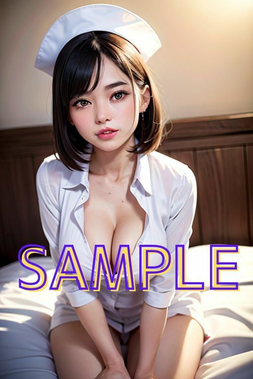 Fカップ爆乳ナースとこっそりドスケベ交尾