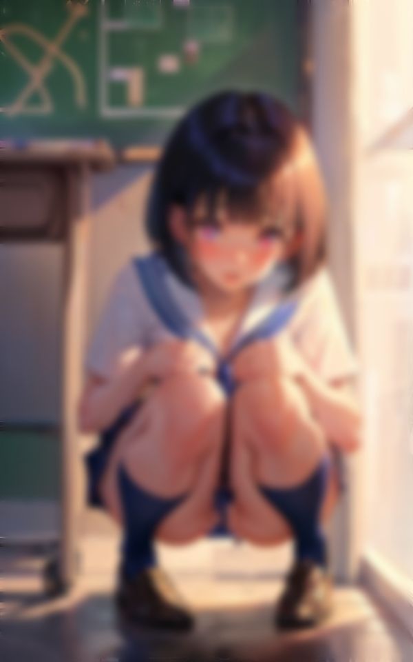 ムチムチおもらし少女