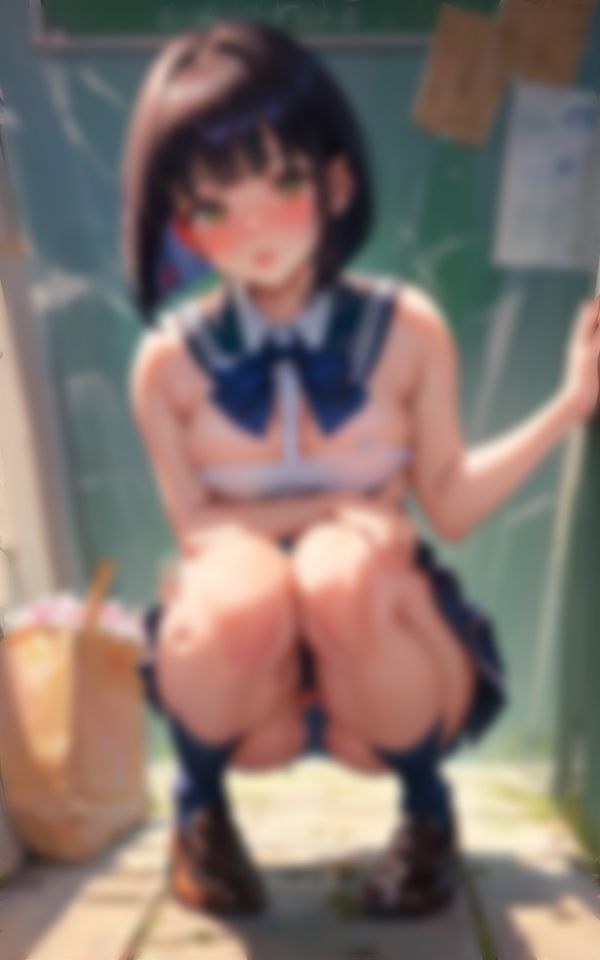 ムチムチおもらし少女