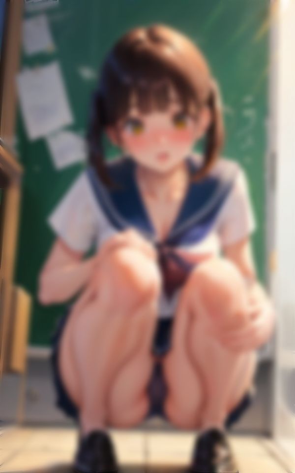 ムチムチおもらし少女