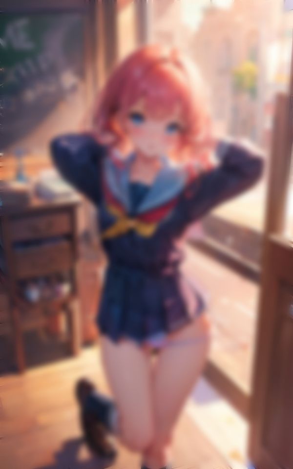 パンツは脱がないからねっ！