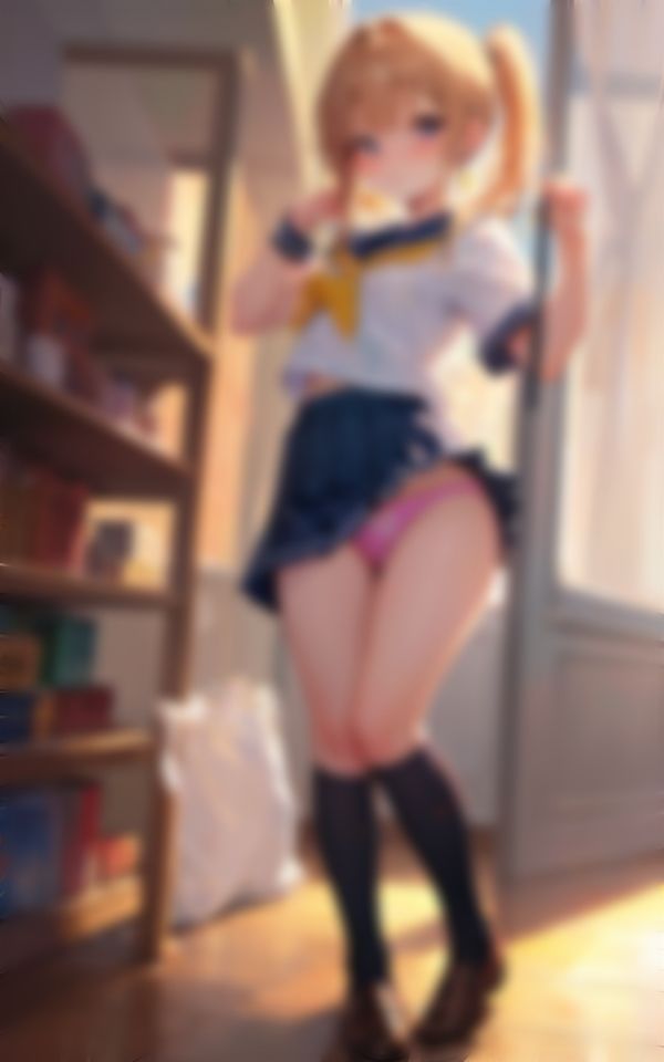 パンツは脱がないからねっ！