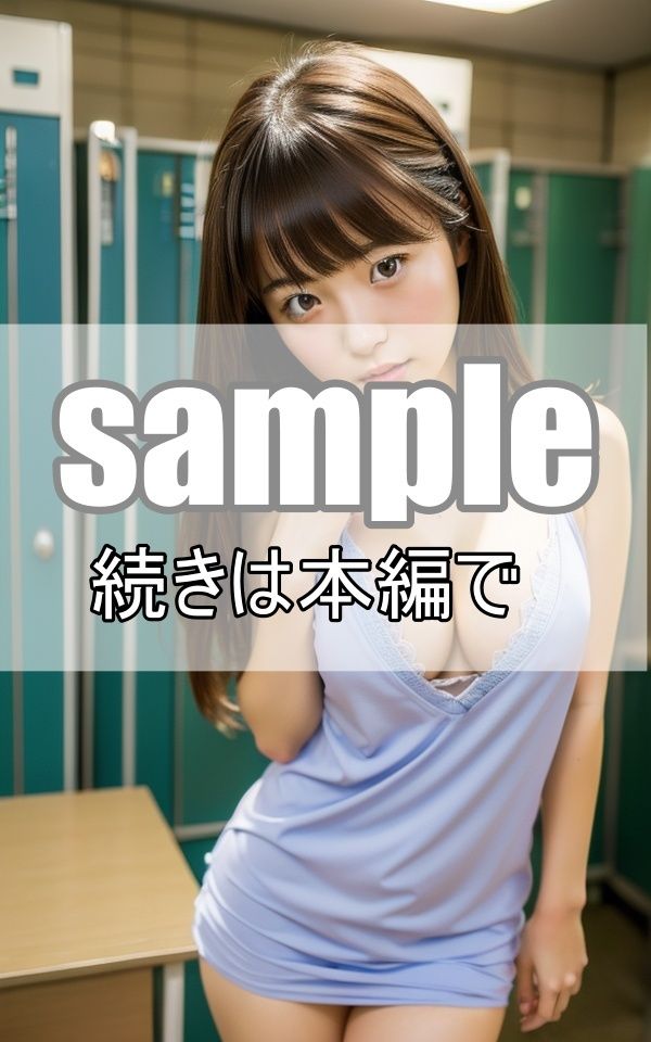 密かに憧れてたバイト先の先輩に深夜の女子更衣室に呼び出され・・・