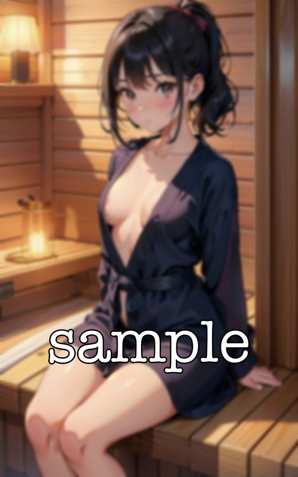 サウナ〜童顔のちっぱいがサウナでとなりになった美少女が〜ピンクの乳首の美少女と混浴でいちゃいちゃ