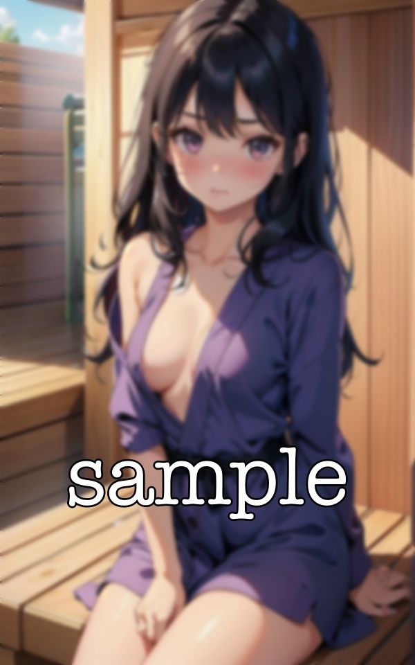 サウナ〜童顔のちっぱいがサウナでとなりになった美少女が〜ピンクの乳首の美少女と混浴でいちゃいちゃ