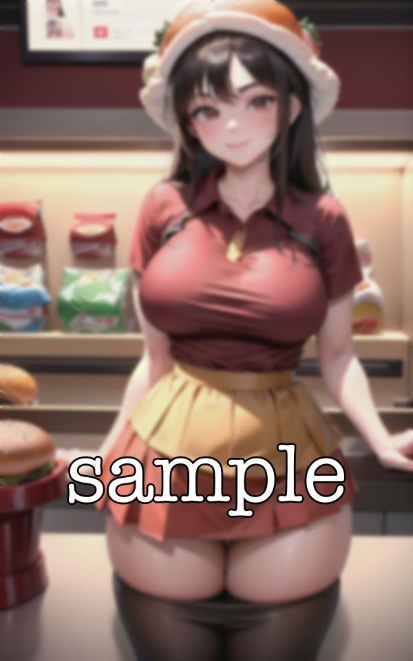 店員爆乳〜海外で働く女子大生が外国人にナンパ〜