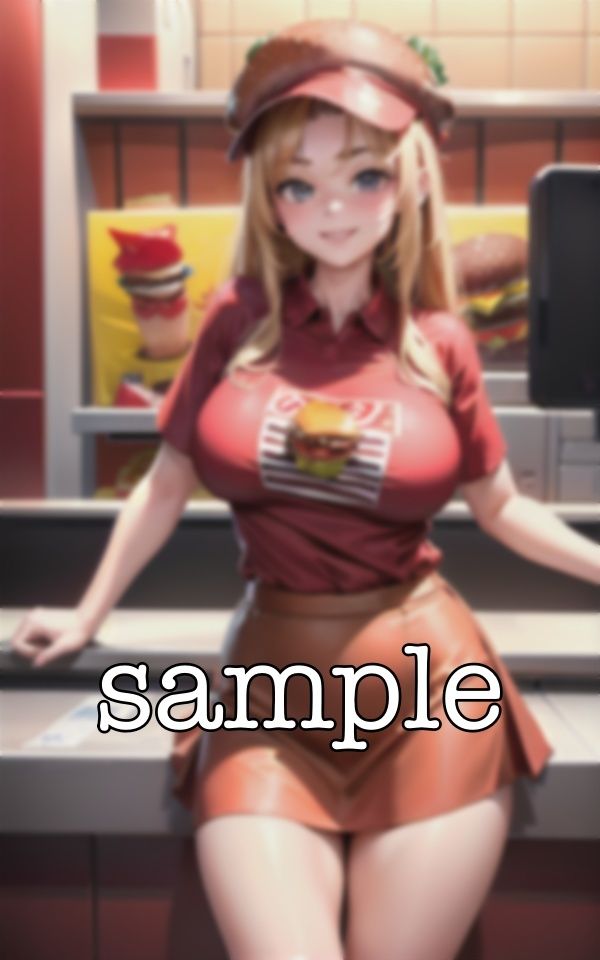 店員爆乳〜海外で働く女子大生が外国人にナンパ〜