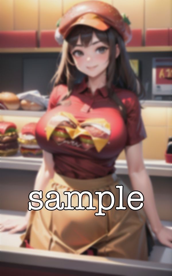 店員爆乳〜海外で働く女子大生が外国人にナンパ〜