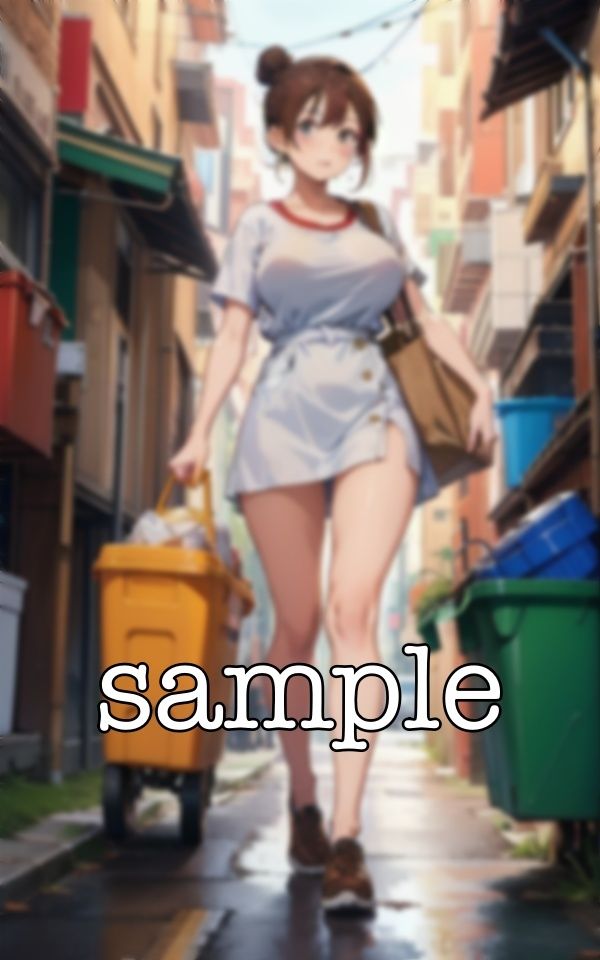 隣の巨乳美女｜ムチムチボディの童顔巨乳がえちえちスタイルのタンクトップ