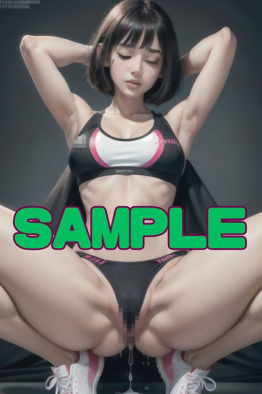 Hな巨尻マッスル美少女