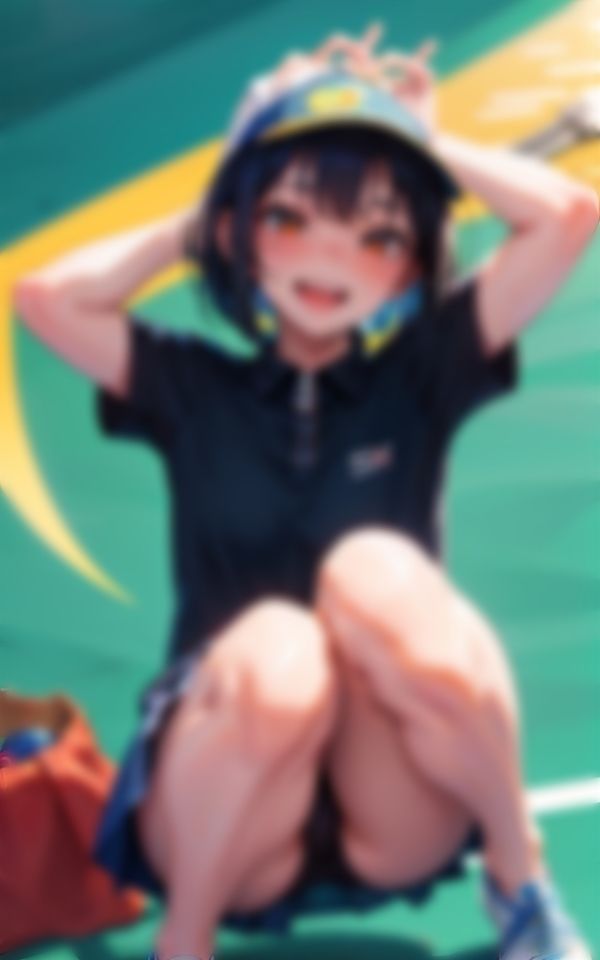 テニス少女はえちえちすぎる