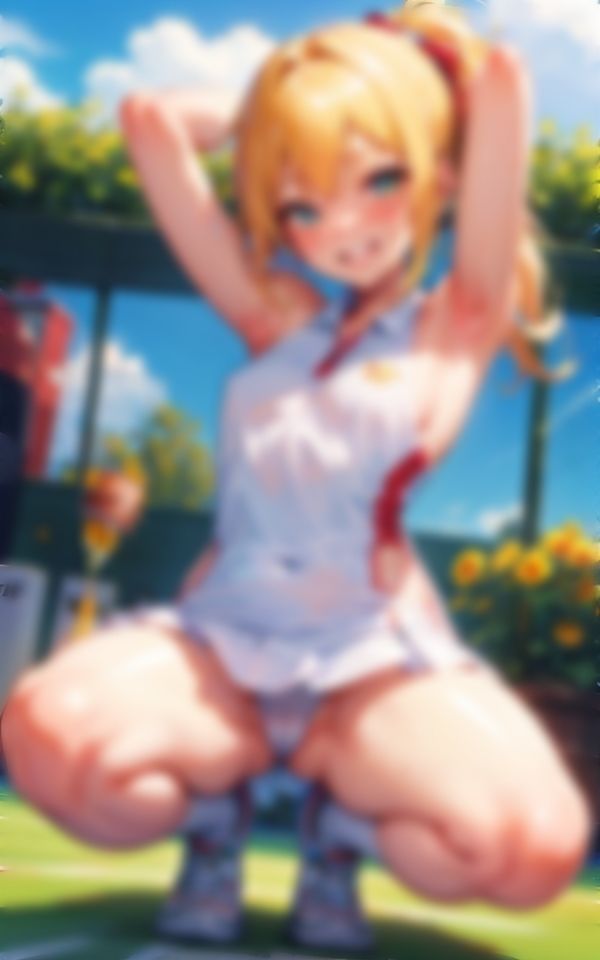 テニス少女はえちえちすぎる