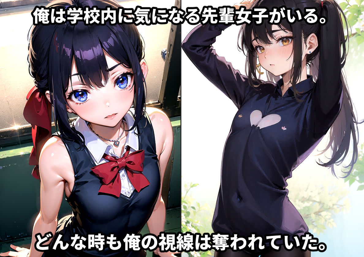 気になる先輩女子のことばかり見てたら目が合ってしまって痴女られ射精管理された話