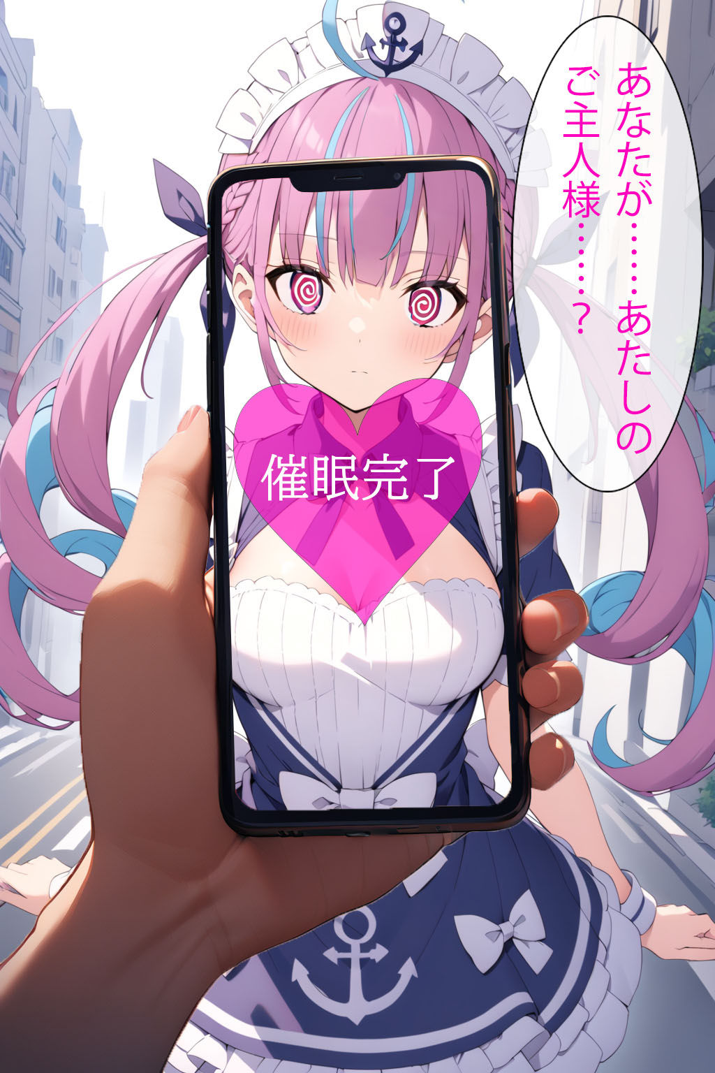 催●アプリで洗脳されてしまったVtuber【湊あ●あ】