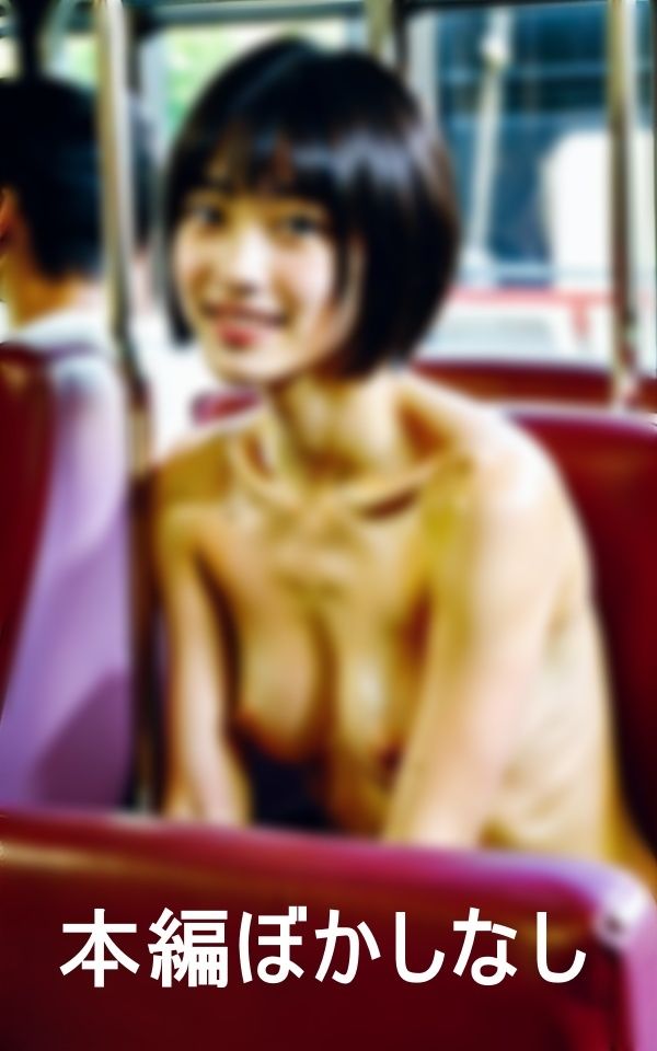 旅先のローカルバスで乗り合わせたエロ娘たち