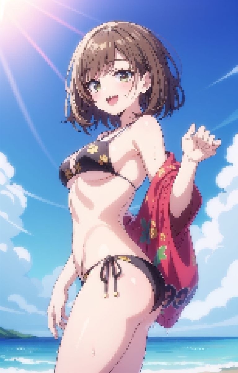 性欲強めのグラドルと撮影後には発情セックス？！