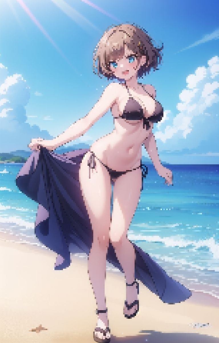 性欲強めのグラドルと撮影後には発情セックス？！