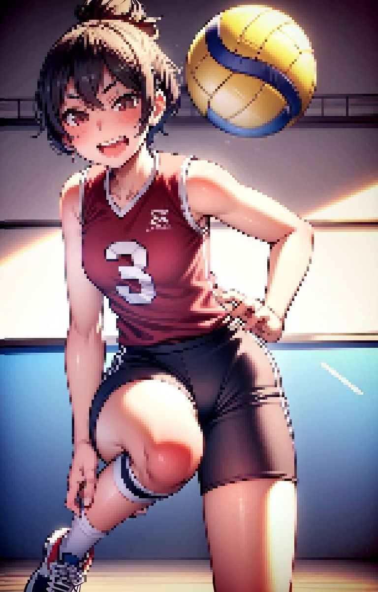 バレー部JK達と濃密合宿セックス！！