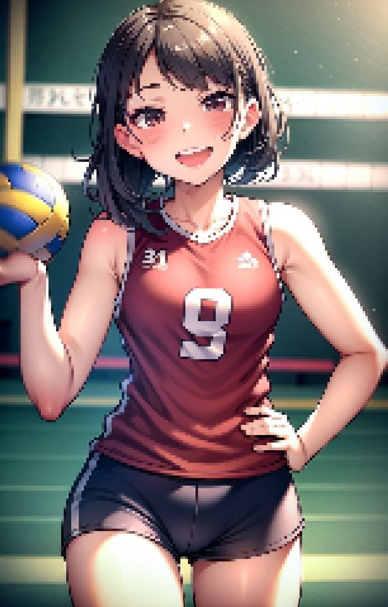 バレー部JK達と濃密合宿セックス！！