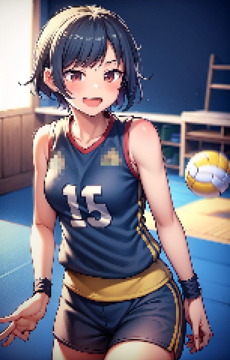 バレー部JK達と濃密合宿セックス！！