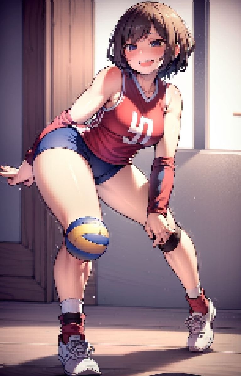 バレー部JK達と濃密合宿セックス！！