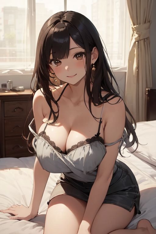 黒髪清楚系アイドルはエッチ大好きなド淫乱でした