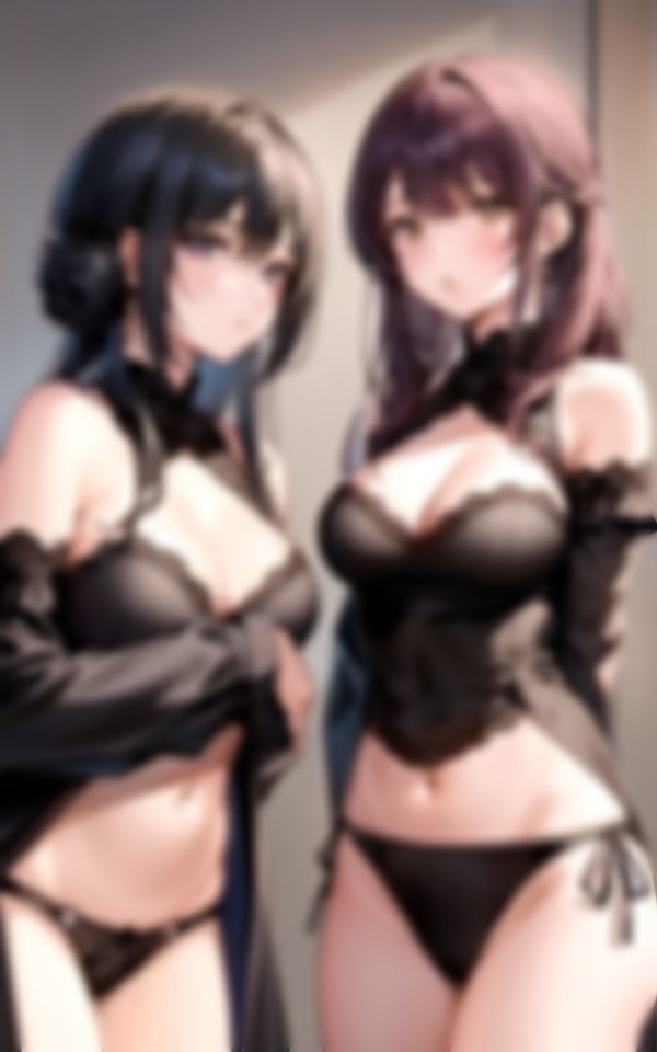 きわどい衣装で童貞くんを誘惑してくる淫乱露出美女