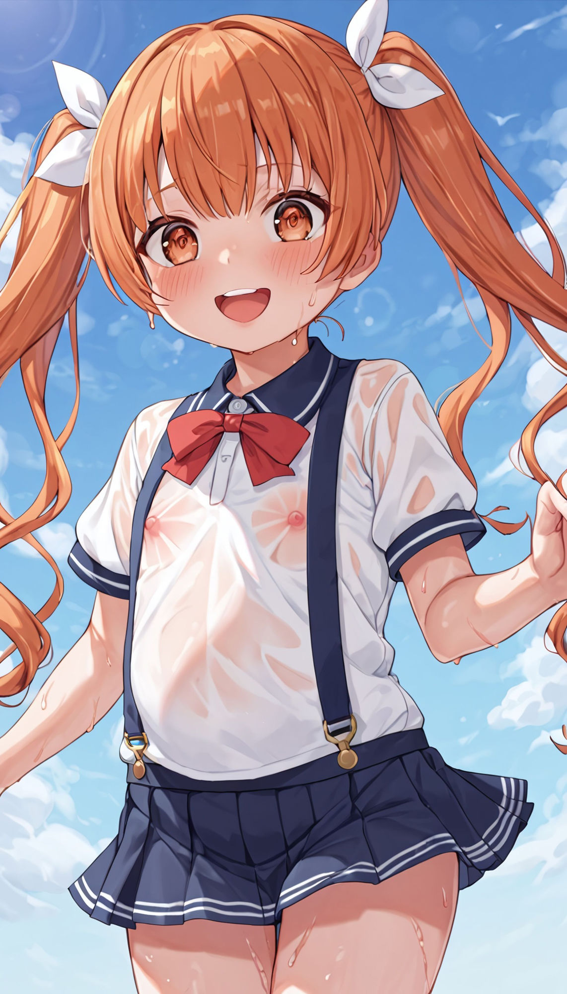 少女×制服×透け CG集