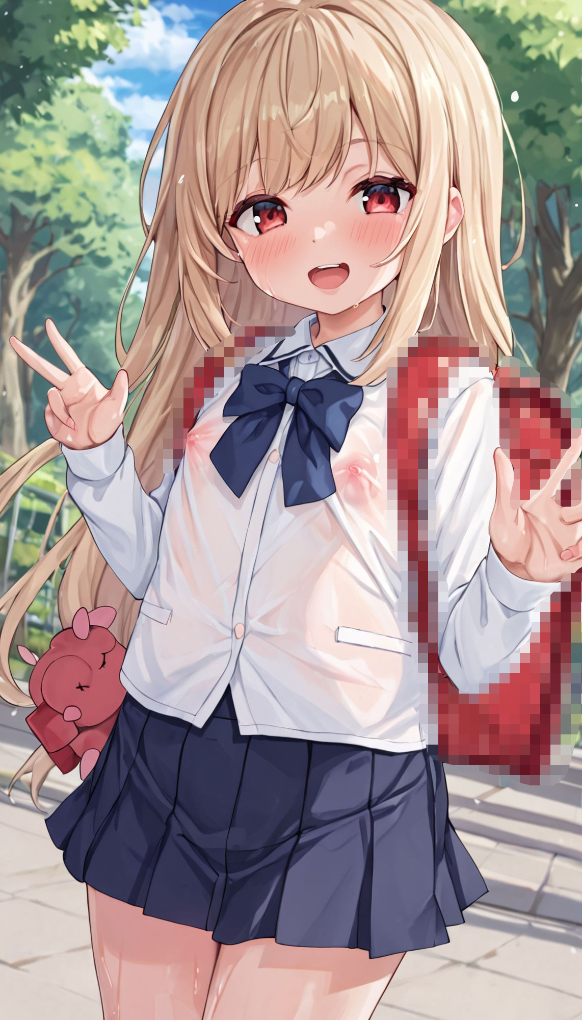 少女×制服×透け CG集