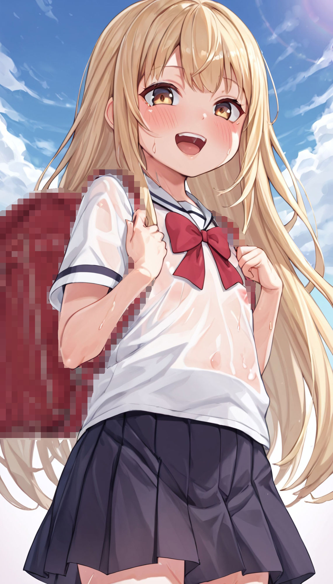 少女×制服×透け CG集