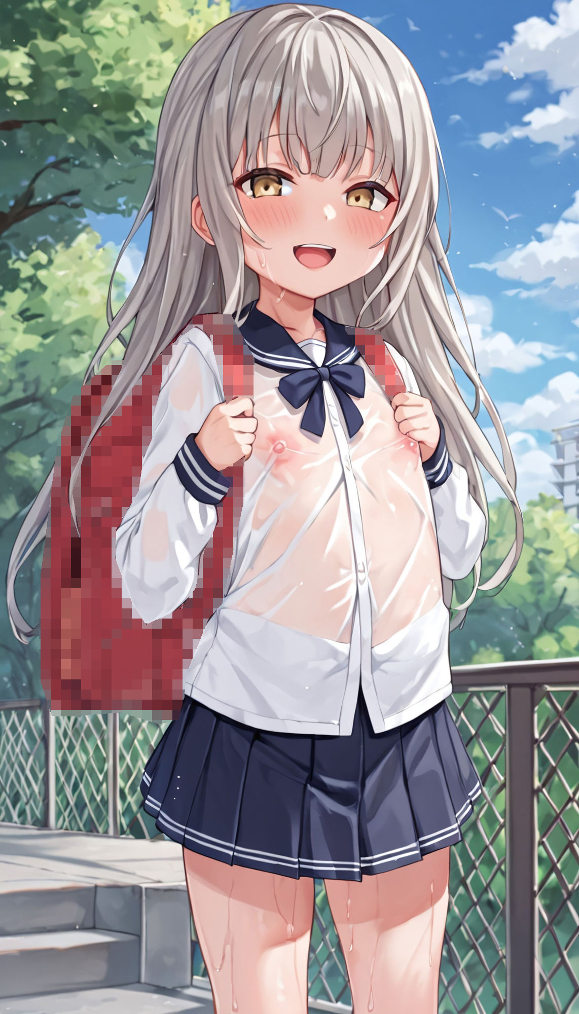 少女×制服×透け CG集