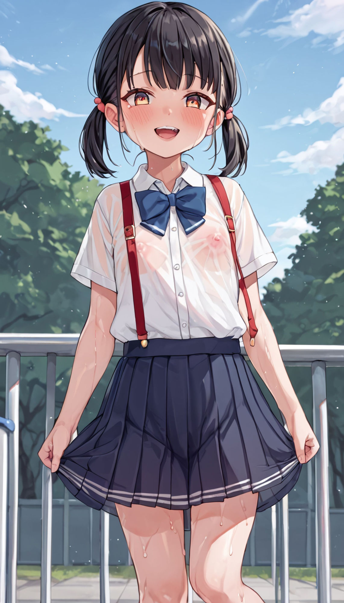 少女×制服×透け CG集