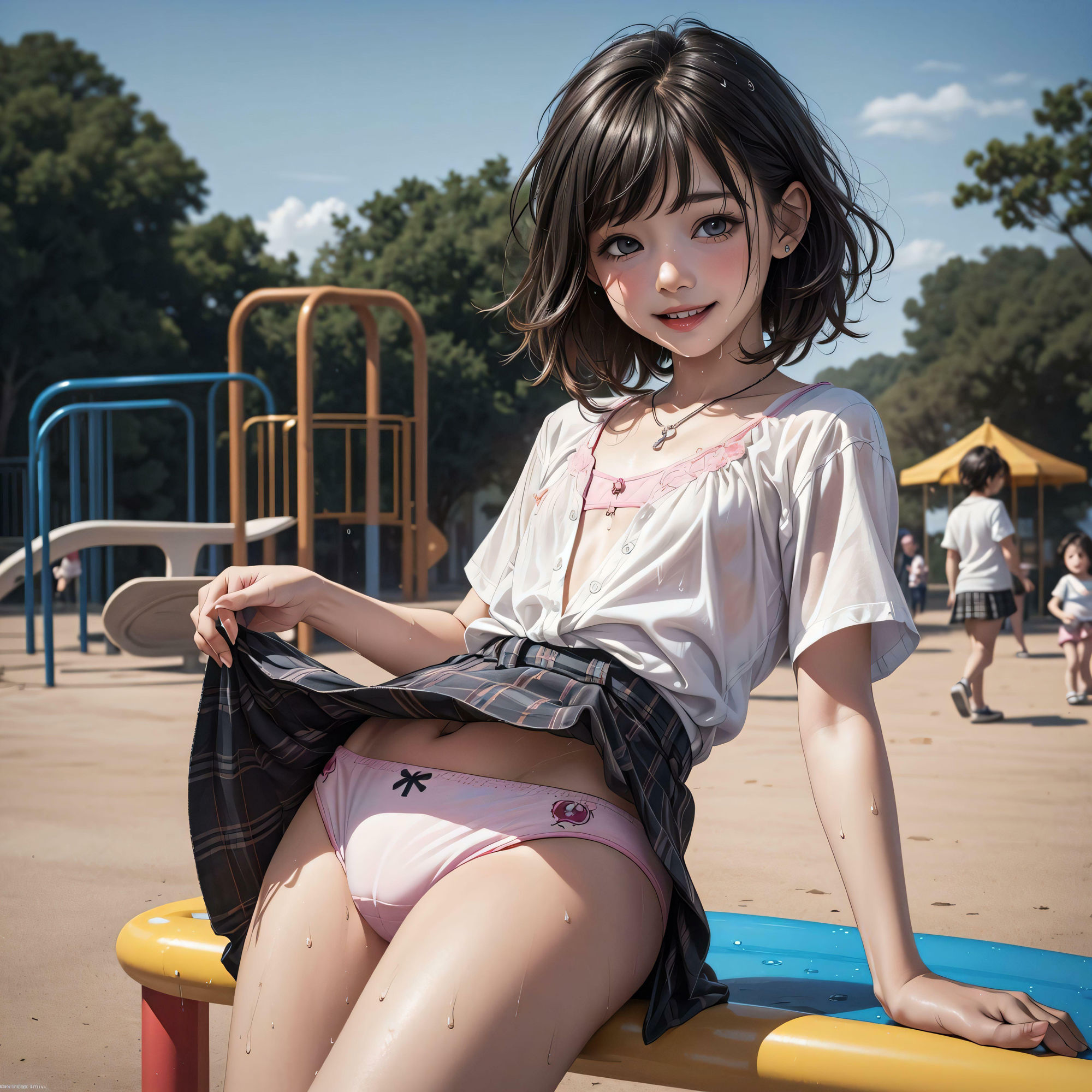 令和の綿パンツ