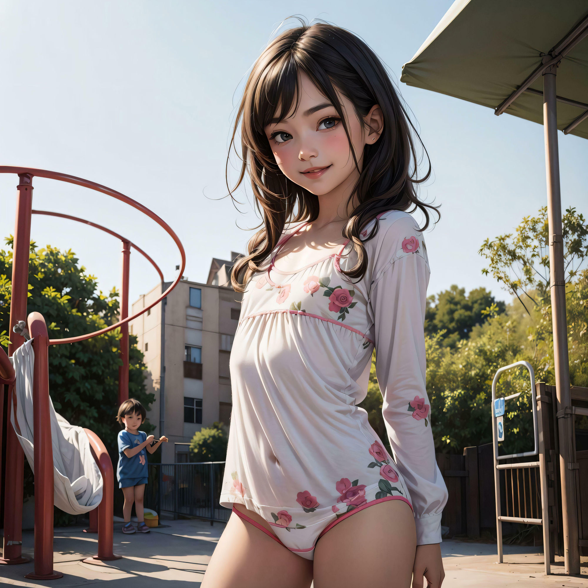 令和の綿パンツ
