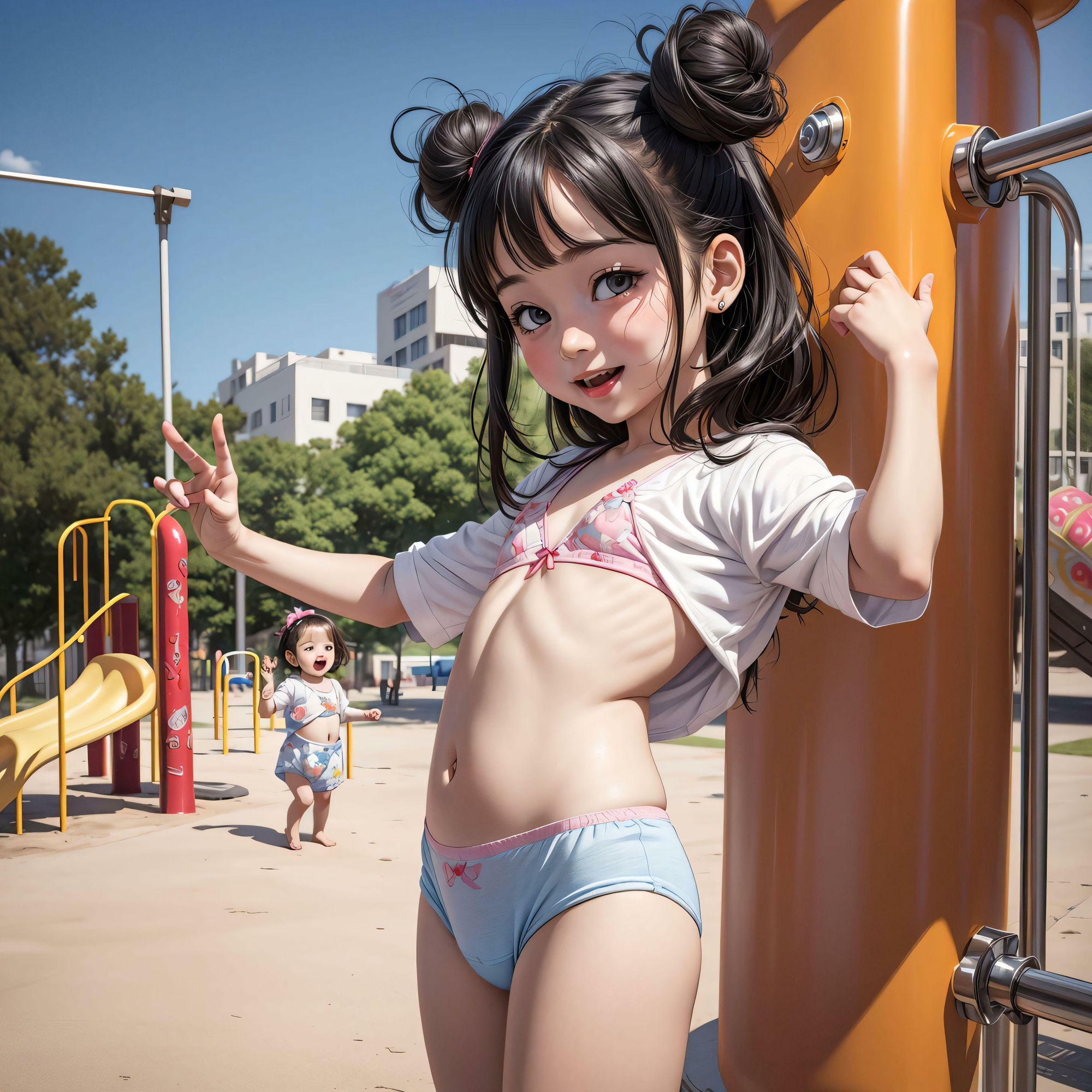 令和の綿パンツ